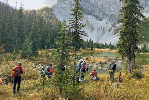 Break at Running Rain Lake