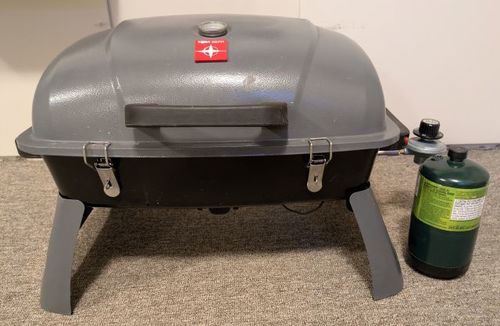 portable bbq closed
