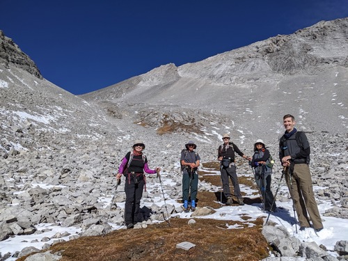Finished with the steep terrain 