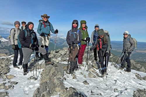 On the summit of Midnight Peak
