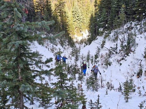 And just like that winter is back 