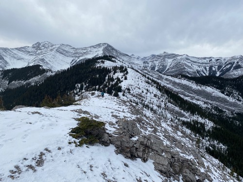 No sun, but nice views regardless 