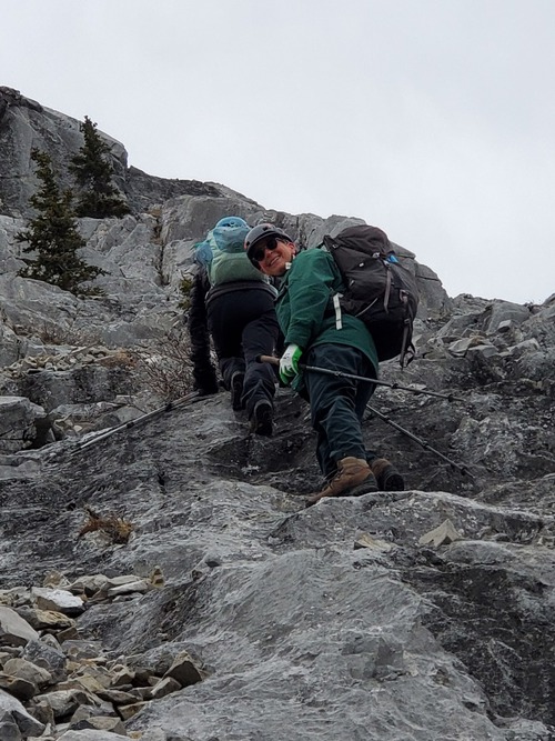 Heading into the playground
