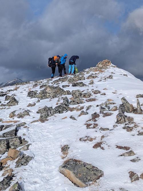 Pati, Zia and Ulli at the top. 