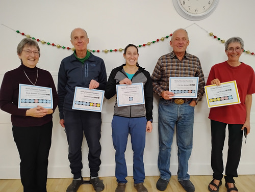 A few Coordinator honorees: Barb, David, Stephanie, Carl, Ingrid