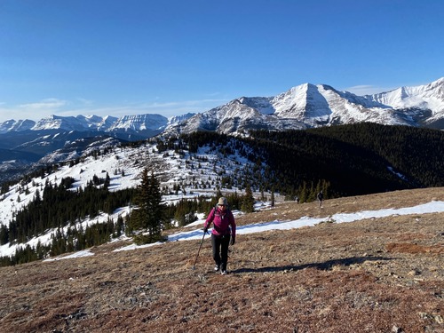 Climbing the last and highest hill