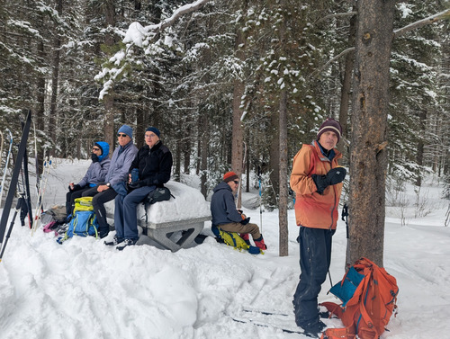 Lunch at Baker Creek