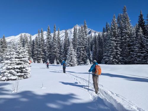 Heading out from Warden Cabin Site