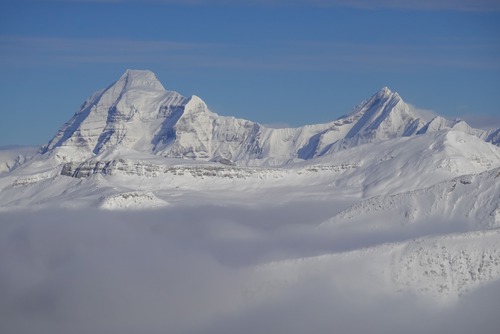 Mt Robson massif from S