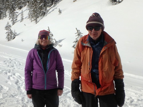 Jane and Bob ready for lunch