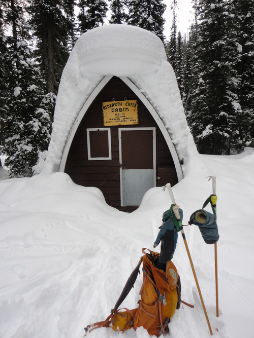 Red Earth Creek warden cabin