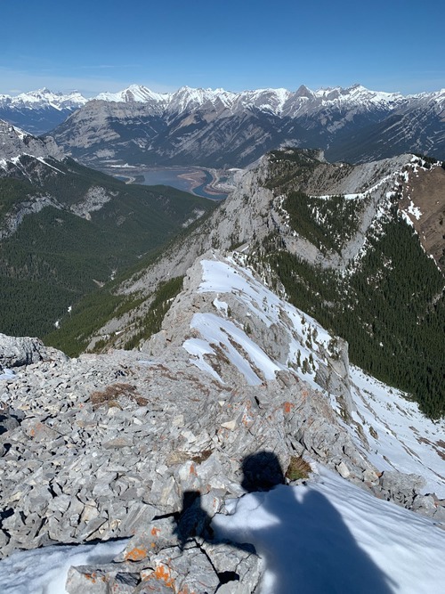 Ridge to Heart Mtn from first Twin Peak