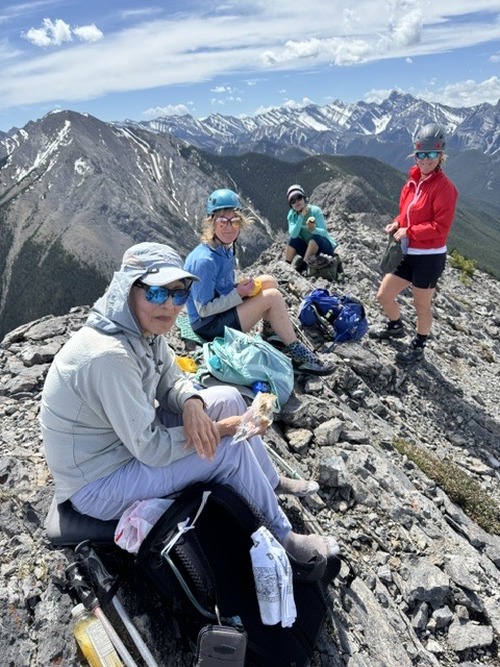 Lunching on the west one