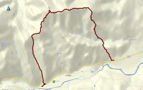 Bull Creek Hills track