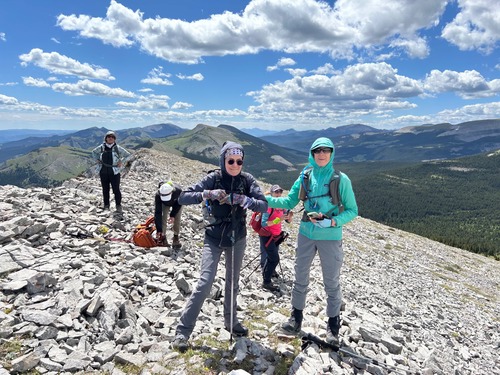 The joys of hiking! 