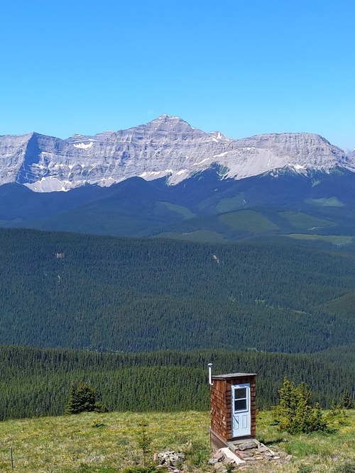 Views west