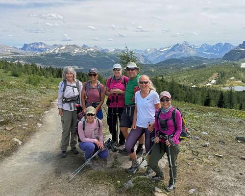 Lucky Guy! (Assiniboine in bkg)