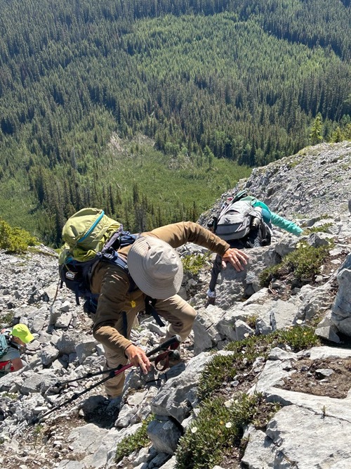 Good example of scramble section. 
