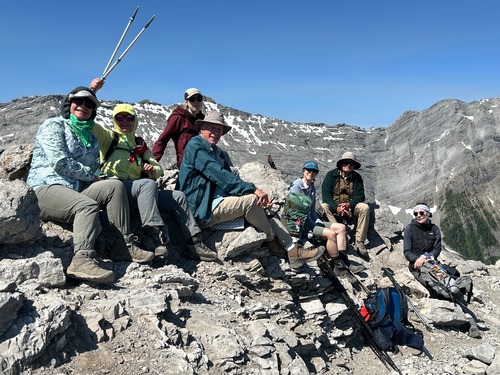 Tent Ridge Horseshoe high point, such wonderful day!!