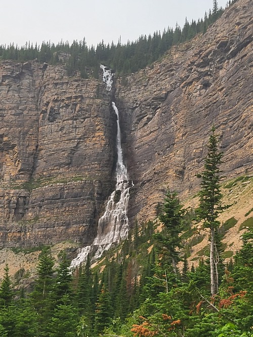 Nearing the falls 