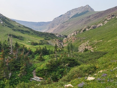 Falls and approach to Sofa
