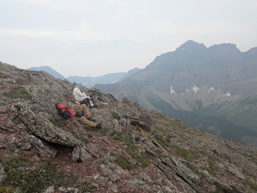 On the east peak
