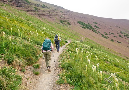 Onwards to the summit. 