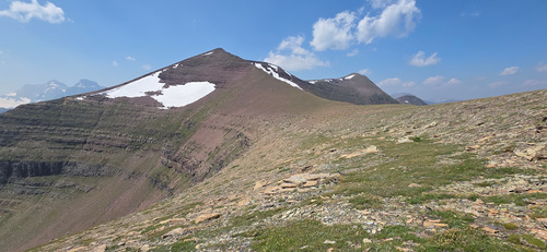Looking west along Akamina Ridge