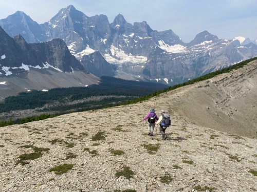 My favourite activity: walking on ridges