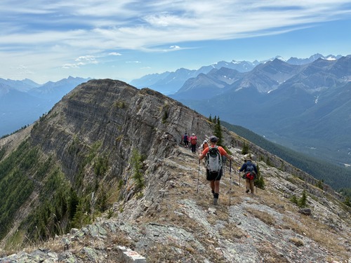 Nice ridge walk. 