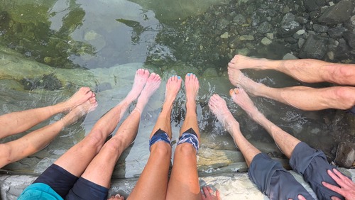 Happy feet!