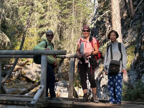 One of ten bridges on trail.
