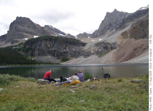 Petra, Chris and Marianne at Haiduk Lake Petra, Chris and Marianne at Haiduk Lake