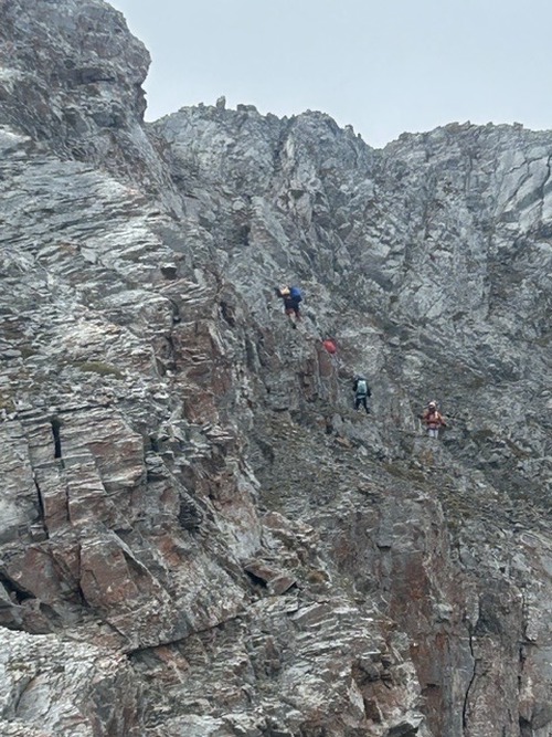 Sustained scrambling!