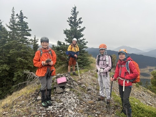 Summit 1 of the 3 planned, Gunnery Peak