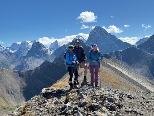 On the ridge