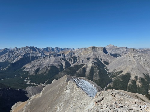 The view west from Garriochmill.