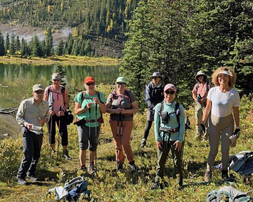 At Running Rain Lake