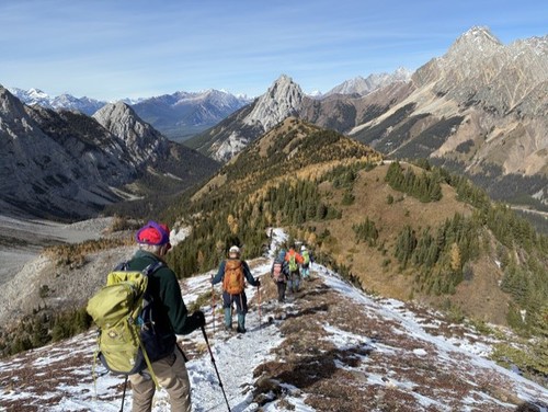 Pocaterra Ridge traverse