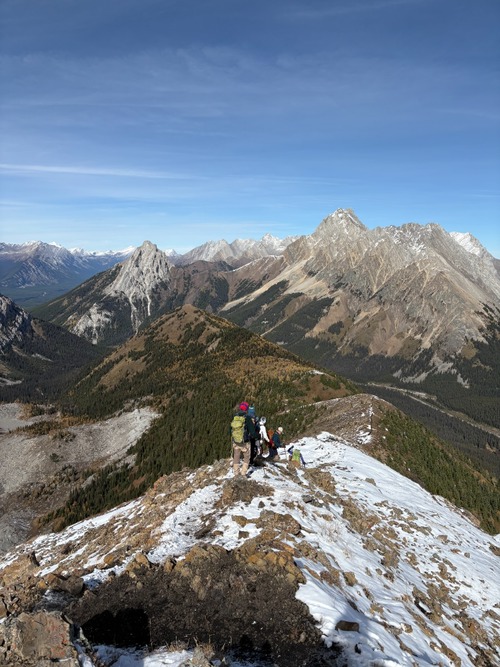 Pocaterra Ridge traverse