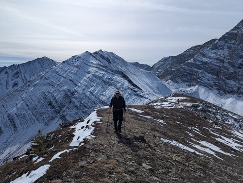 Pocaterra Ridge traverse
