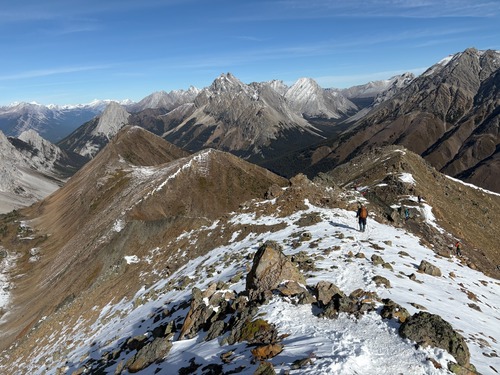 Pocaterra Ridge traverse