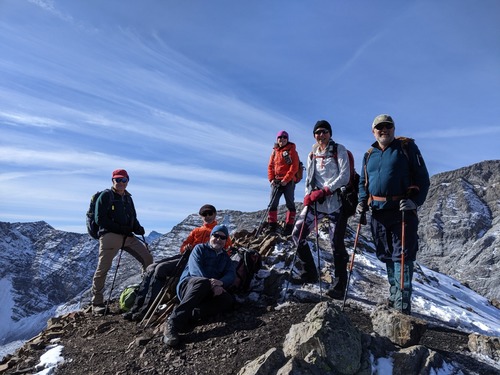 Pocaterra Ridge traverse