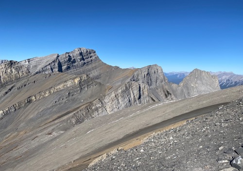 Nice view of the Three Sisters