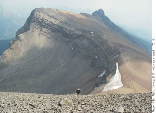 Final ascent
