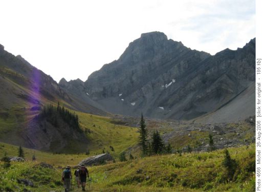 Warspite Peak from Black Prince Lakes Hike