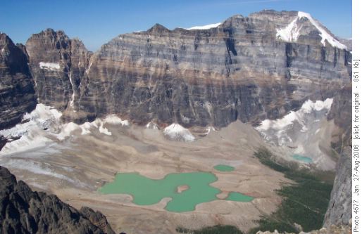 Upper part of Paradise valley