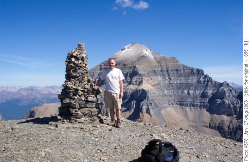 Jan at Eiffel Peak