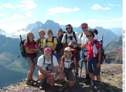 Akamina Ridge summit 2575 m