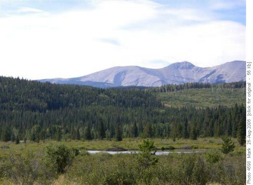 Moose Mountain from Jumpingpound loop